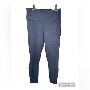 Women Victoria Secrets Sweat on Point black workout leggings size 10